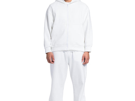 CATCH Signature Zip-Up Hoodie - White