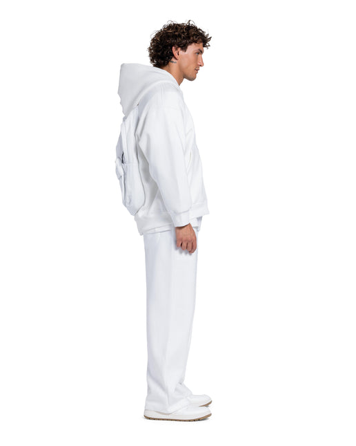 CATCH Signature Zip-Up Hoodie - White