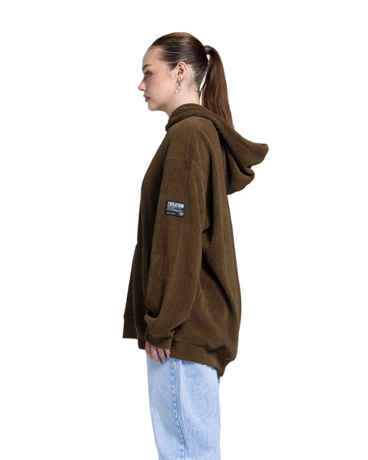 CATCH Ribbed Oversized Hoodie