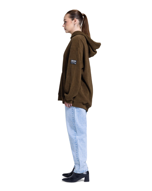 CATCH Ribbed Oversized Hoodie