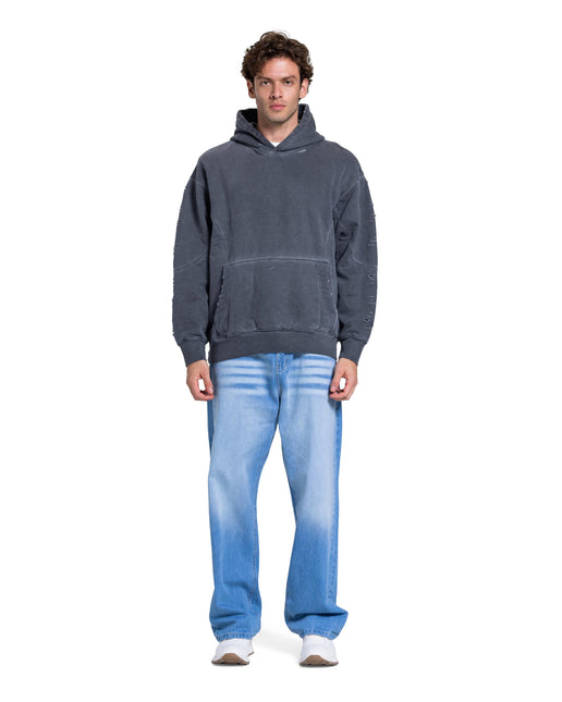 CATCH Washed Distressed Hoodie
