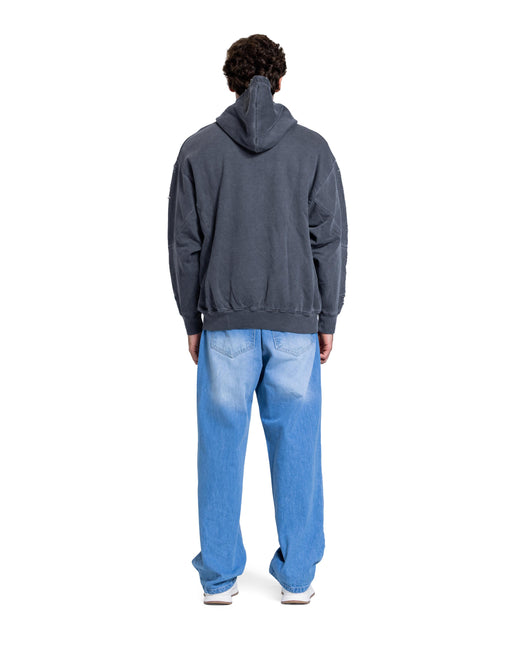 CATCH Washed Distressed Hoodie