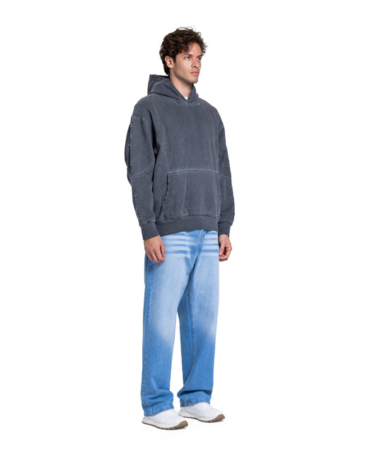 CATCH Washed Distressed Hoodie