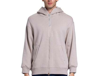 CATCH Beige Full-Zip Hoodie