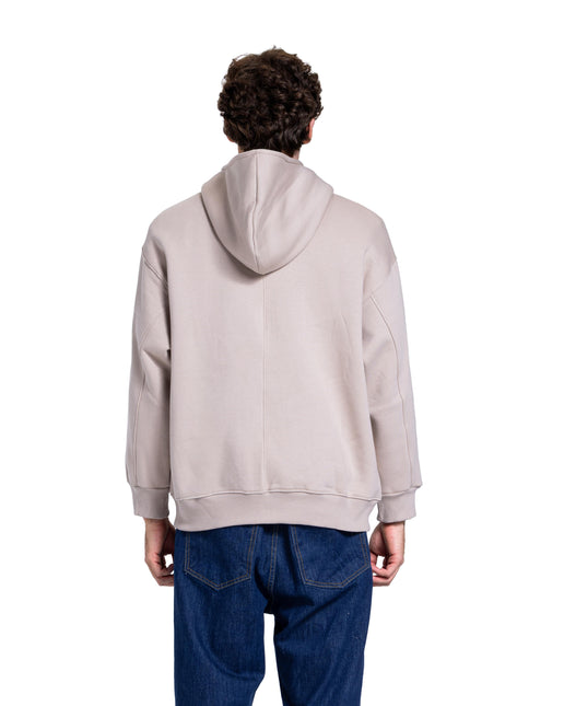 CATCH Beige Full-Zip Hoodie