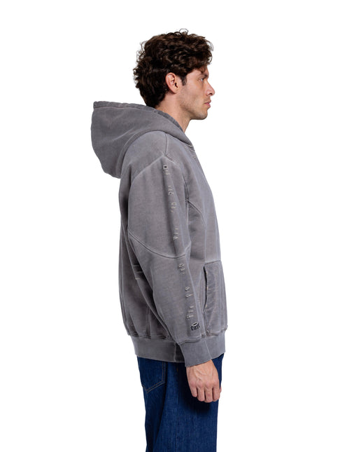 CATCH Washed Distressed Hoodie
