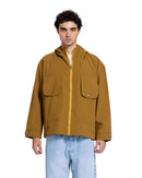 TEXTURED HOODED JACKET