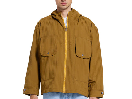 Catch Utility Hooded Jacket – Mustard