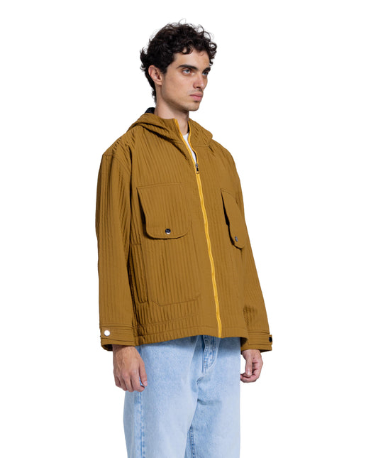 Catch Utility Hooded Jacket – Mustard
