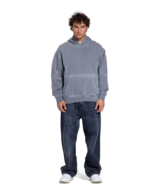 CATCH Washed Distressed Hoodie