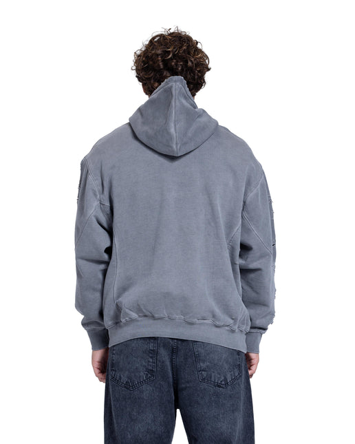 CATCH Washed Distressed Hoodie