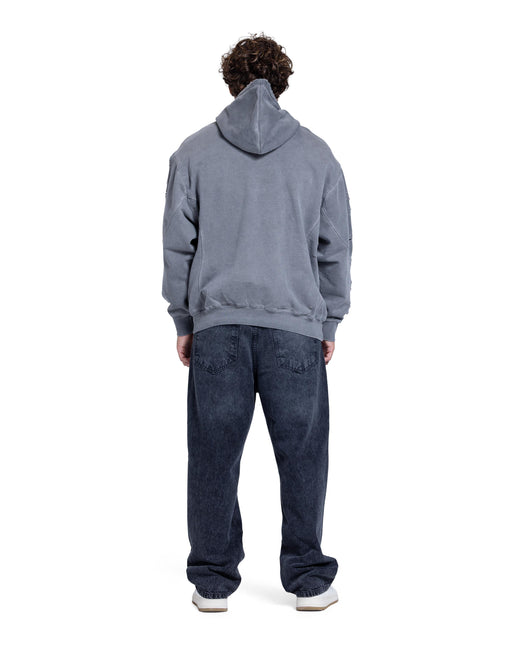 CATCH Washed Distressed Hoodie