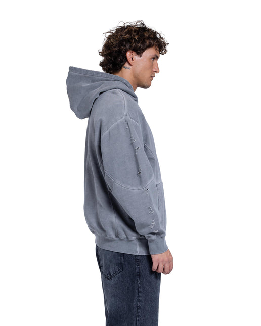CATCH Washed Distressed Hoodie