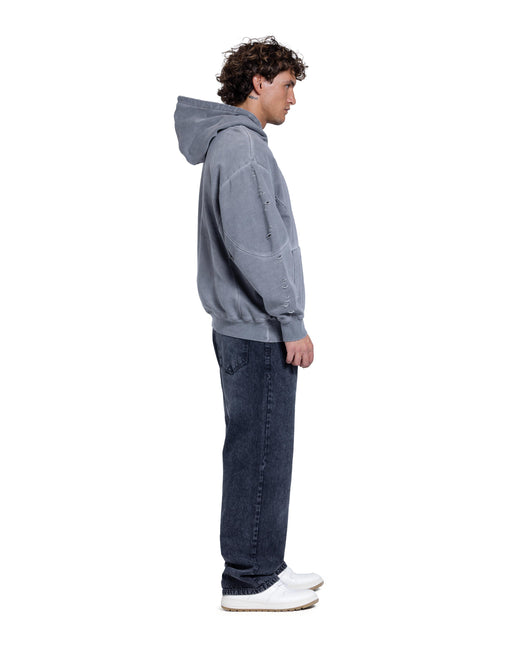 CATCH Washed Distressed Hoodie