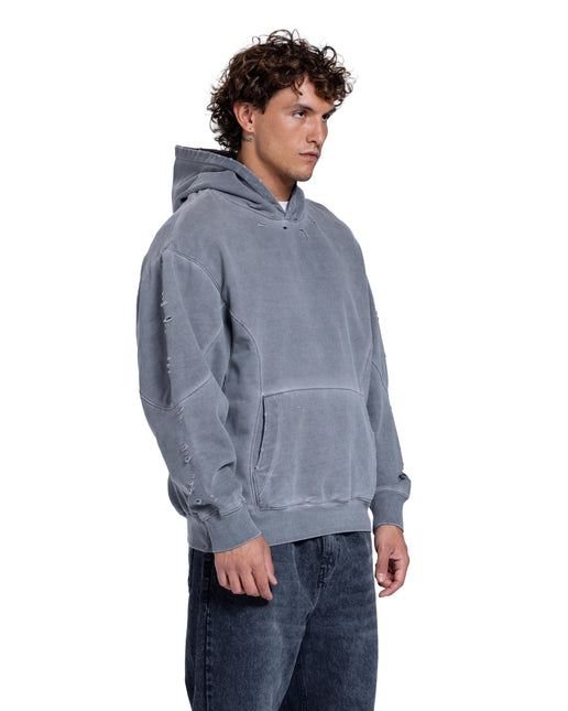 CATCH Washed Distressed Hoodie