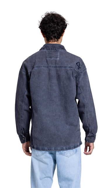 Washed Denim Overshirt