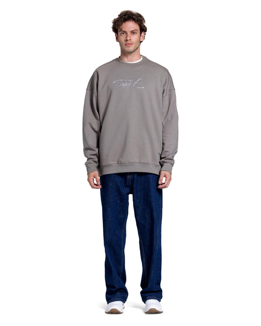 Essential Oversized Graphic Sweatshirt