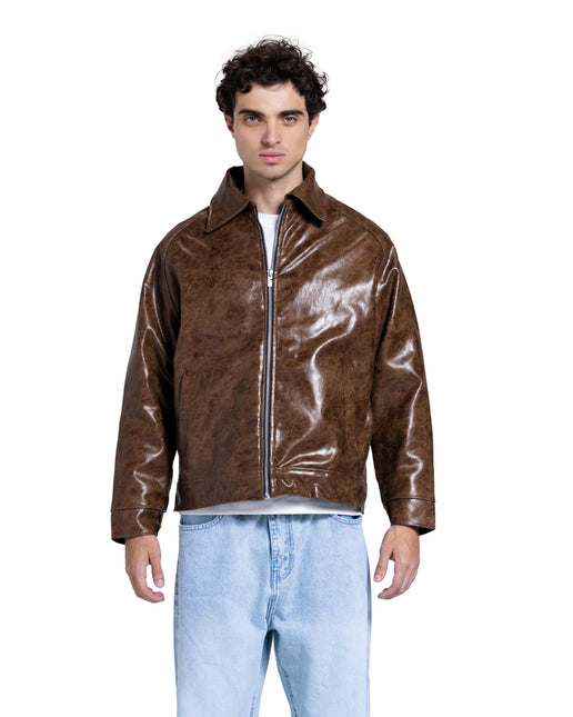 Catch Vintage Leather Jacket