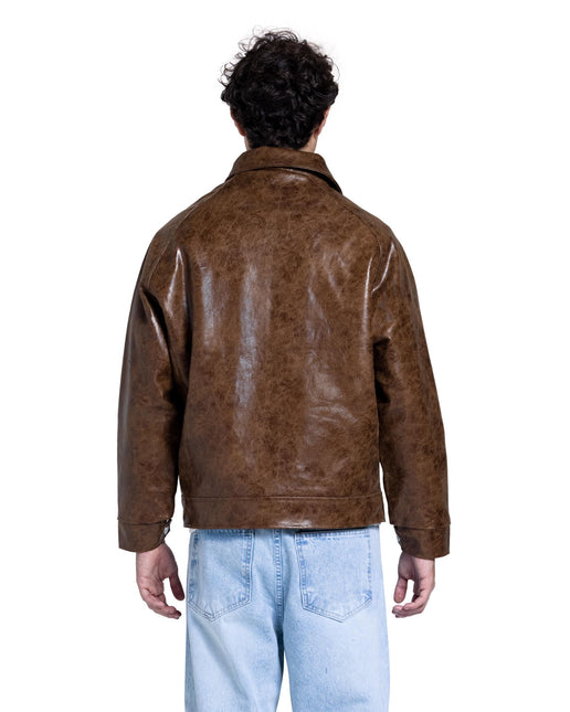 Catch Vintage Leather Jacket