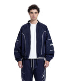 Oversized Tracksuit with White Piping