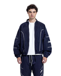 Oversized Tracksuit with White Piping