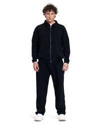 Classic Black Two-Piece Tracksuit