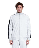 TECHNICAL ZIP-UP TRACKSUIT WITH CONTRAST STRIPE