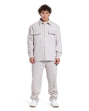 Textured Straight-Leg Trousers