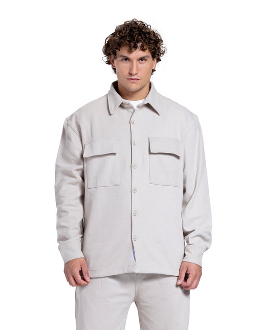 CATCH Textured Utility Overshirt Set