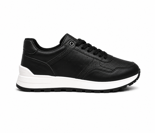 Midnight Runner Sneakers – Triple Black