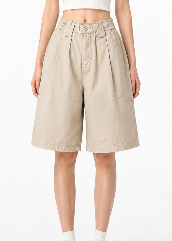 Balloon Pleated Trendy Shorts