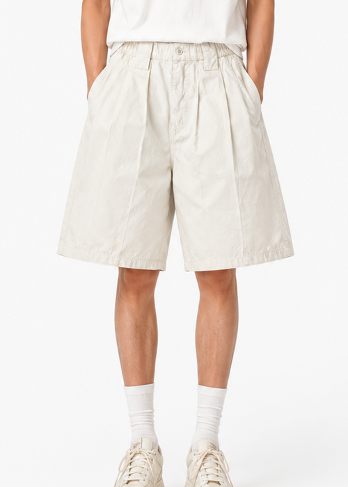 Balloon Pleated Trendy Shorts