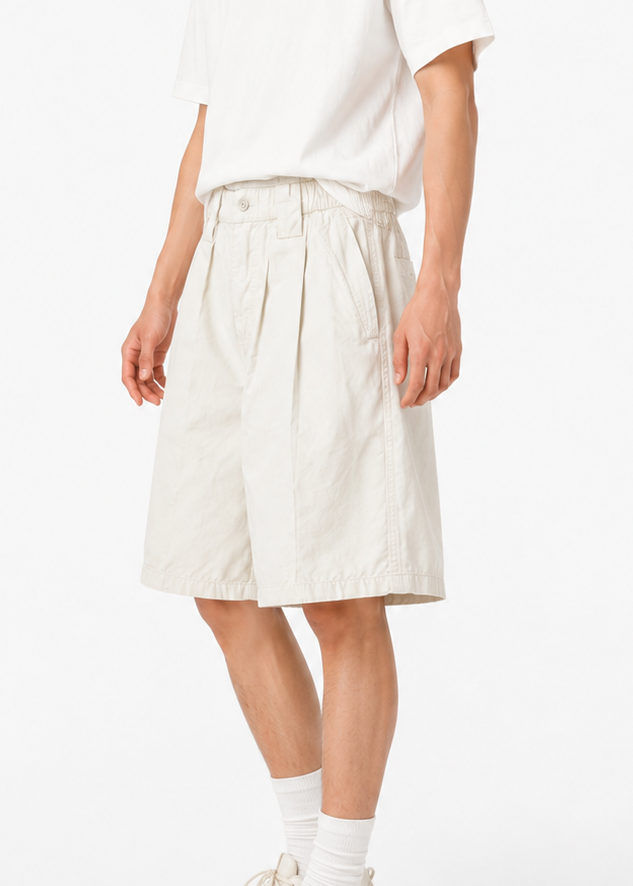 Balloon Pleated Trendy Shorts