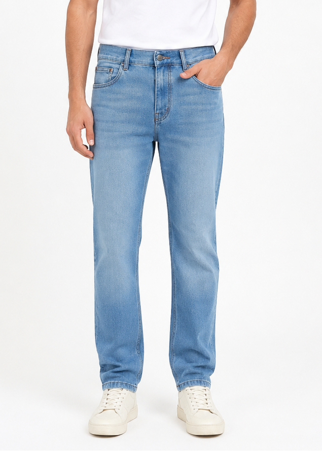 Light Wash Boyfriend Fit Jeans