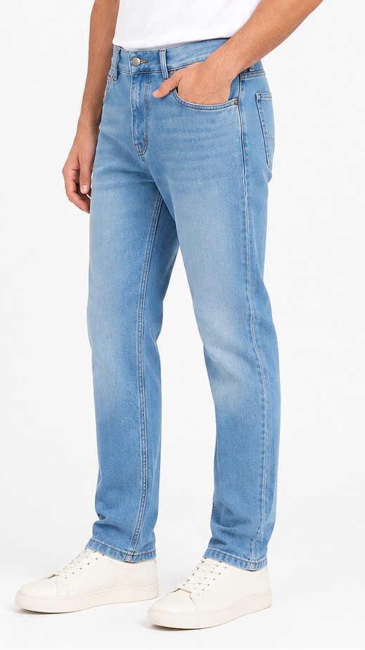 Light Wash Boyfriend Fit Jeans
