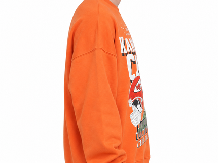 Orange Kansas City Chiefs Graphic Sweatshirt