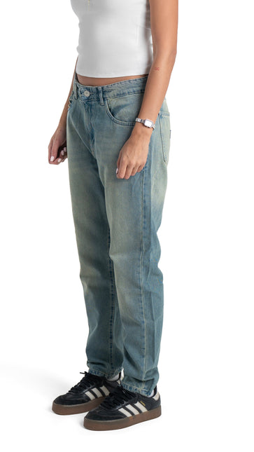 Washed Basic Slim Fit Jeans