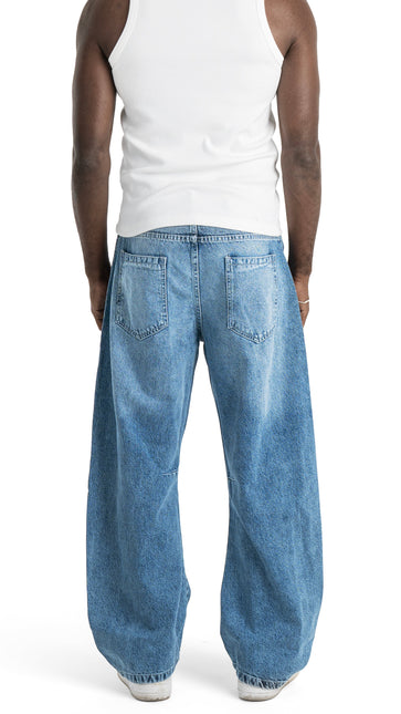 Washed Baggy Jeans