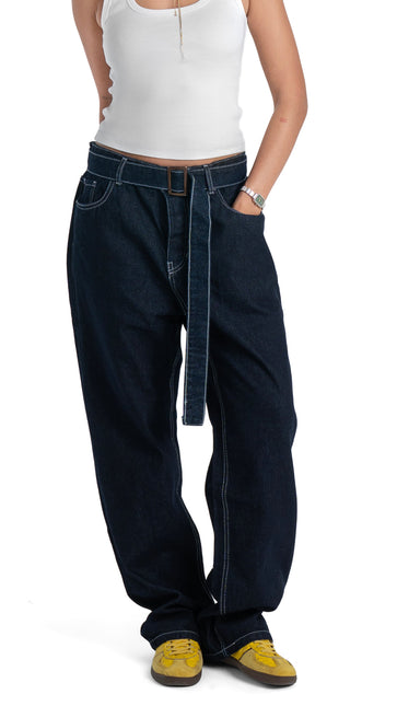 Urban Flow Wide Leg Woman Jeans