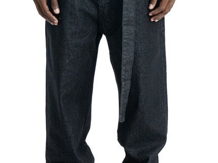 Urban Flow Wide Leg Jeans - Black