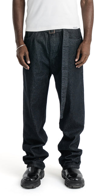 Urban Flow Wide Leg Jeans - Black