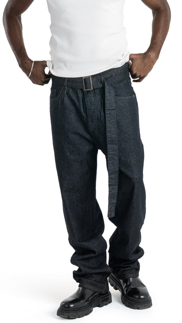 Urban Flow Wide Leg Jeans - Black