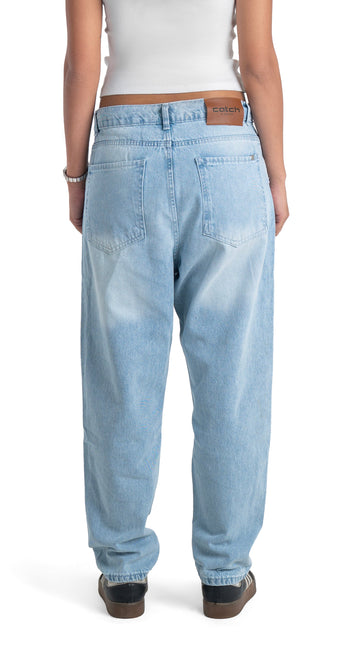 Washed Basic Ice Slim Fit Jeans