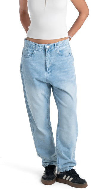Washed Basic Ice Slim Fit Jeans