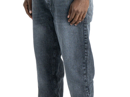 Washed Basic Gray Slim Fit Jeans