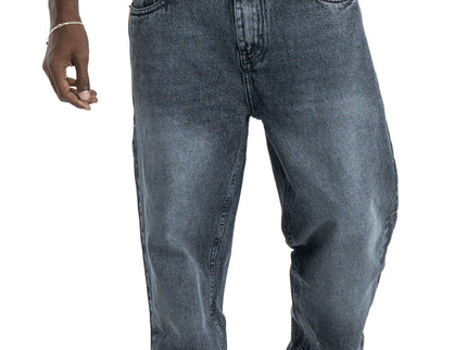 Washed Basic Gray Slim Fit Jeans