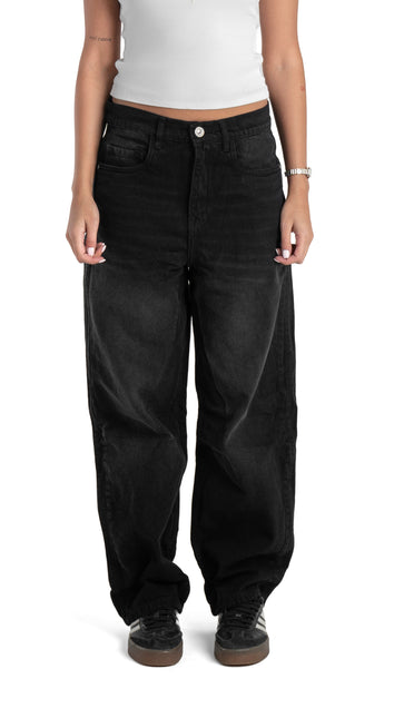 Midnight Wide-Leg Jeans