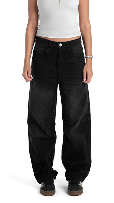 Midnight Wide-Leg Jeans