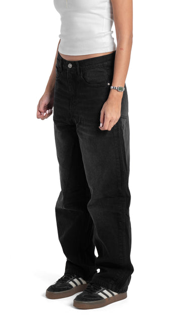 Midnight Wide-Leg Jeans
