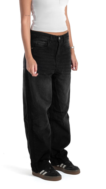 Midnight Wide-Leg Jeans